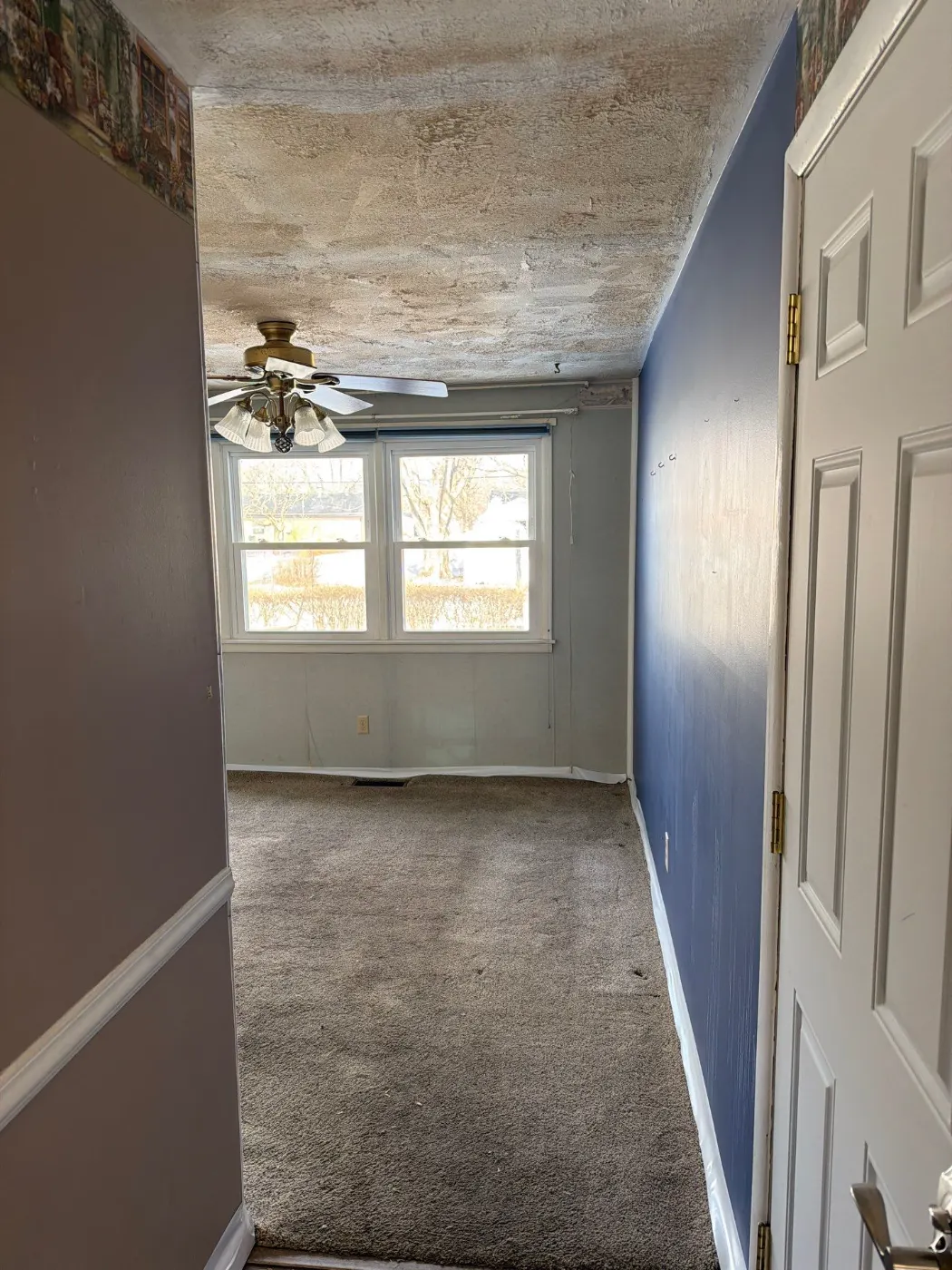 certified dry-out in progress at Indian Lake home